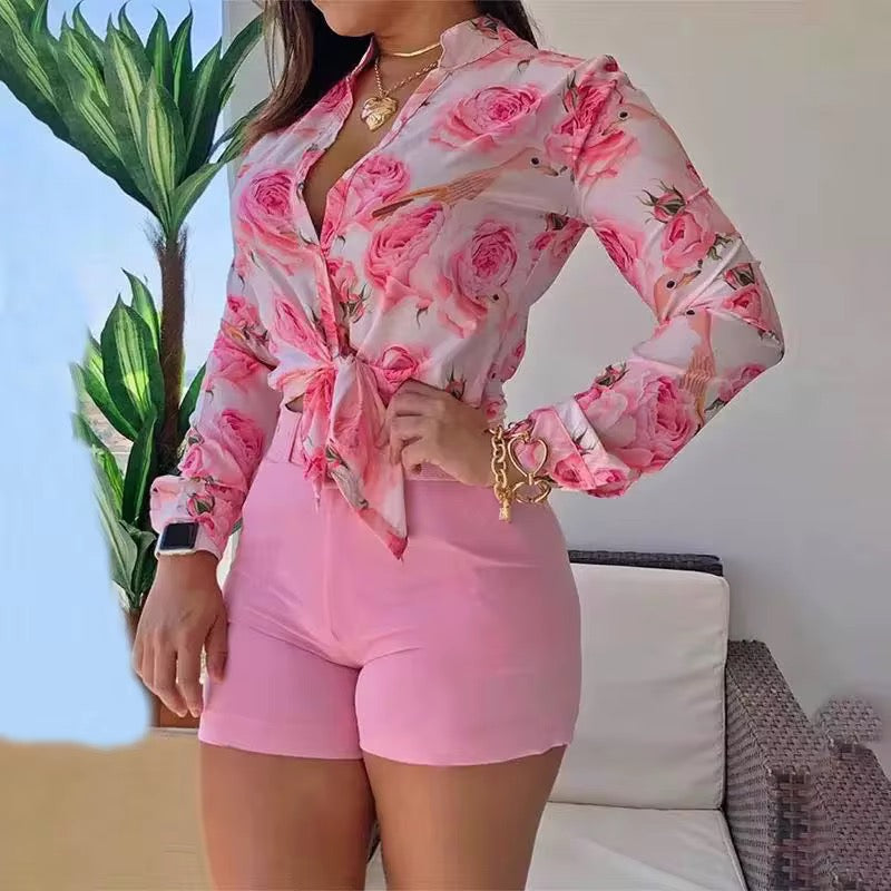 FREE Pink Short Set W $150+ Purchase