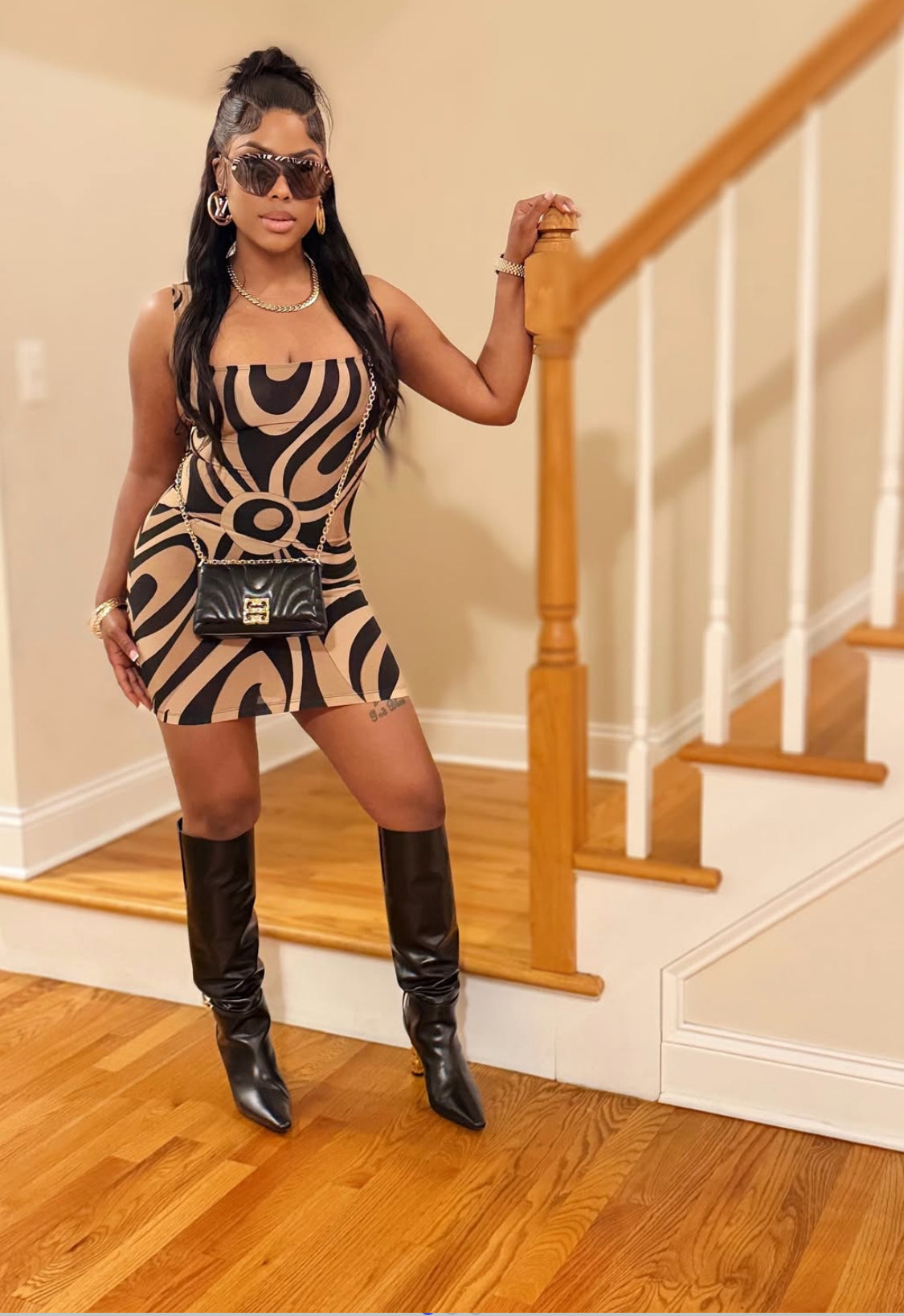 Serena Swirl Dress