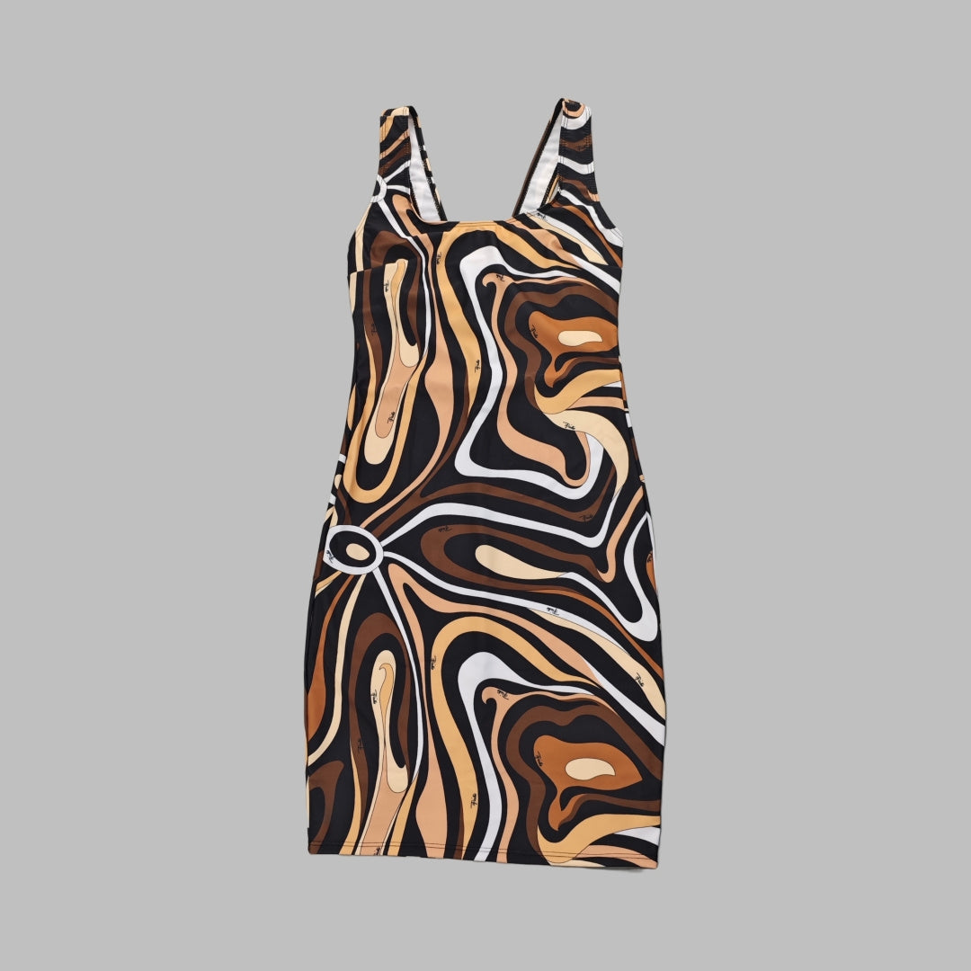 Pucci Brown Bodycon Dress