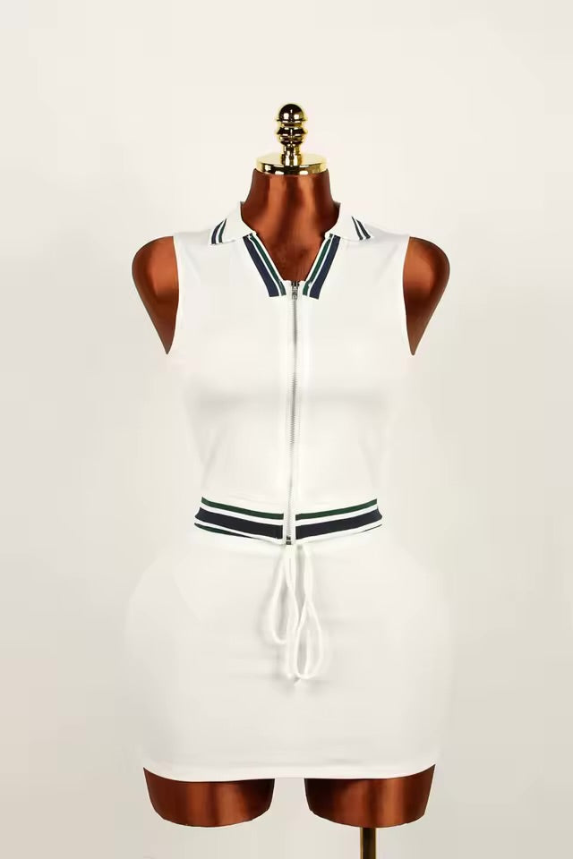 Wait A Sec Skirt Set