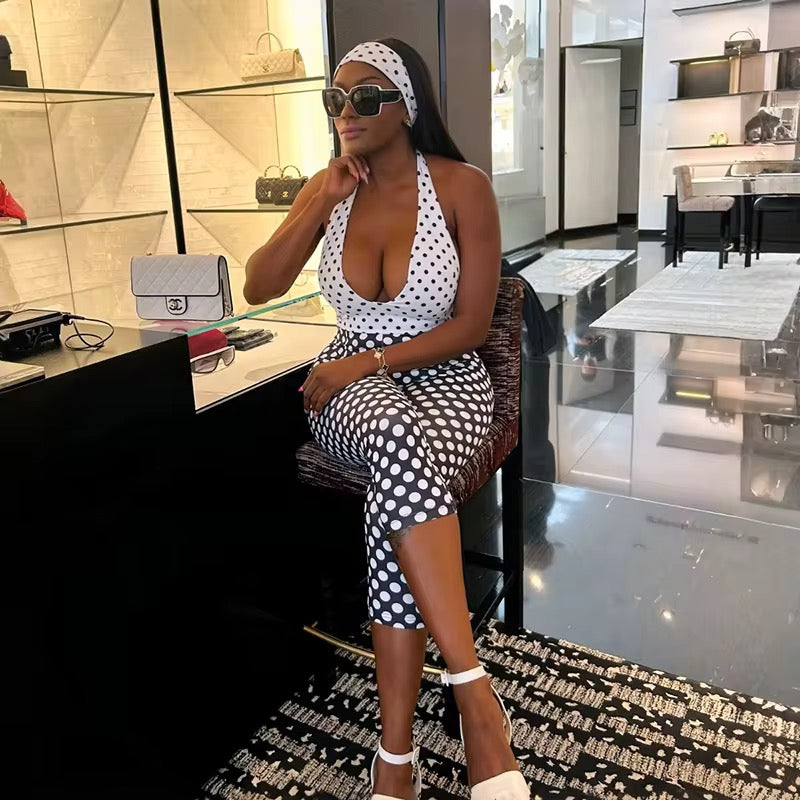 Polka Dottie Hottie Jumpsuit