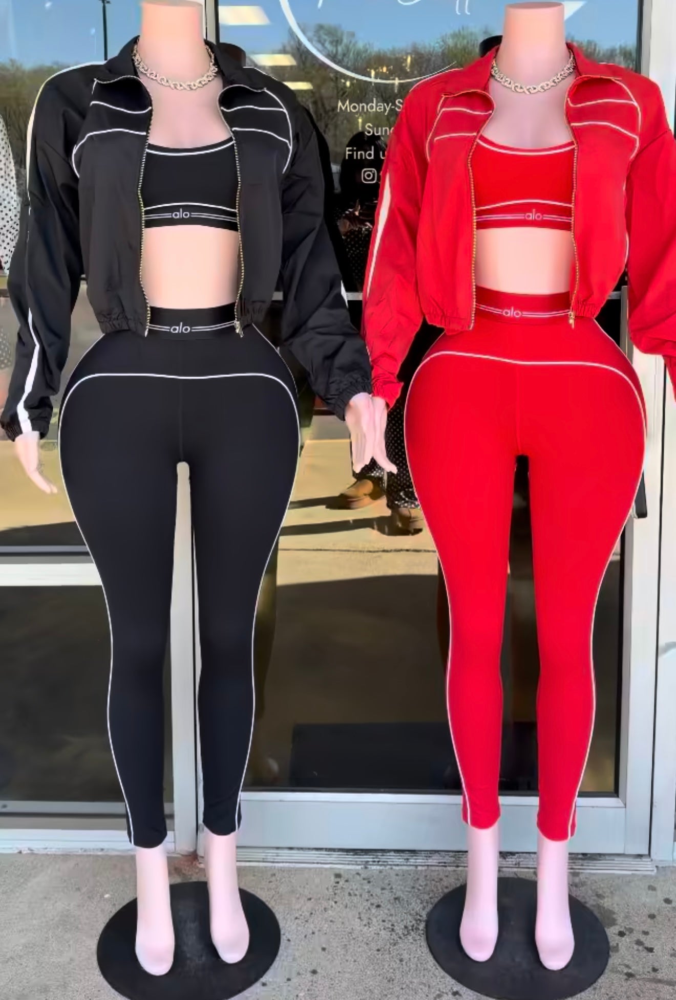 BLACK Alo 3pc Set