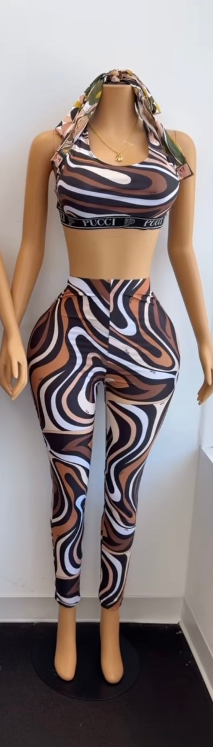Pucci Brown 3pc Set