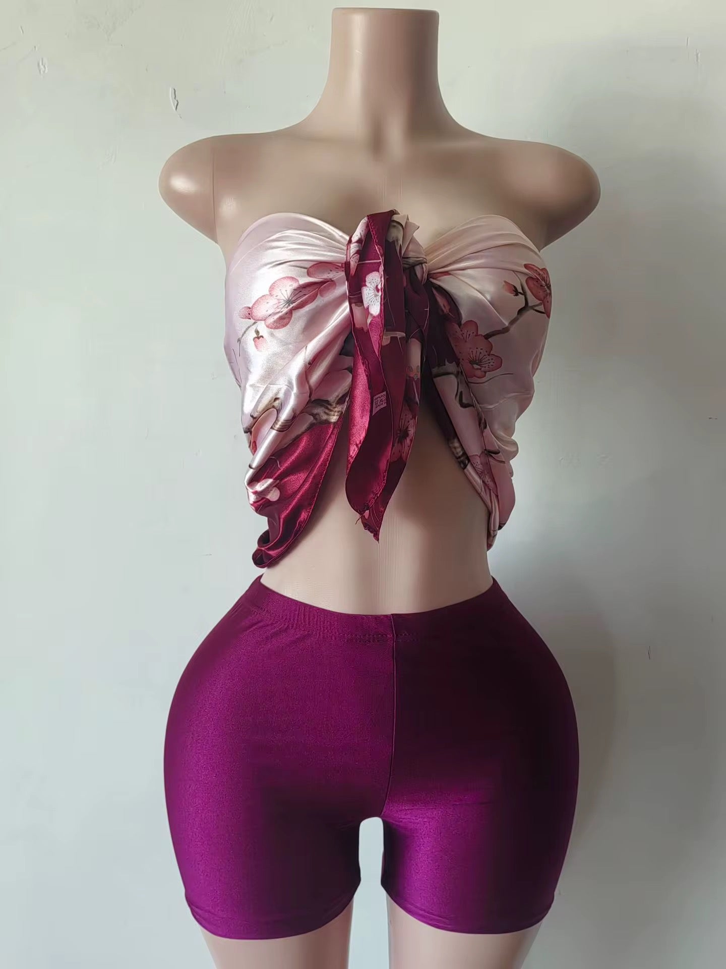 Pynk Silk Scarf Set