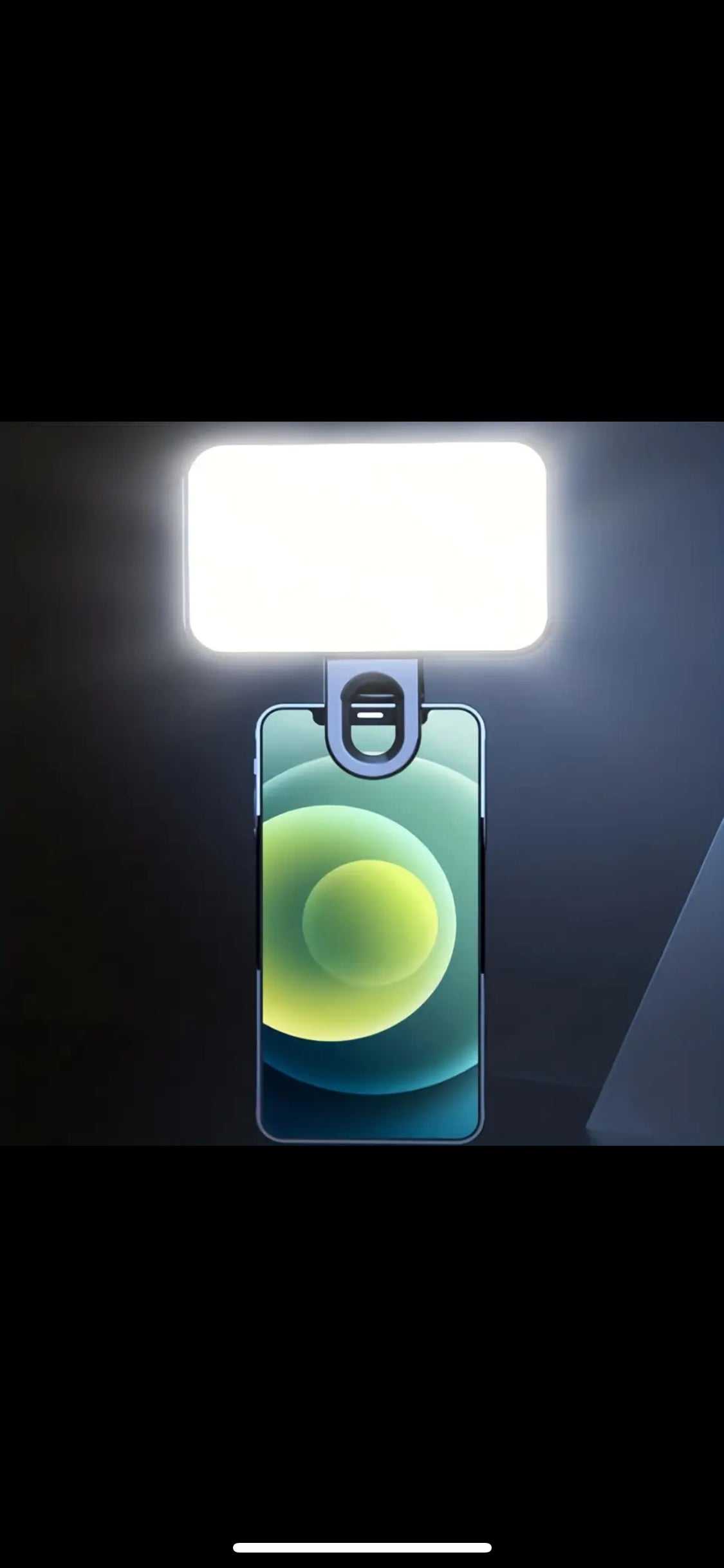 RECHARGEABLE PORTABLE SELFIE RING LIGHT