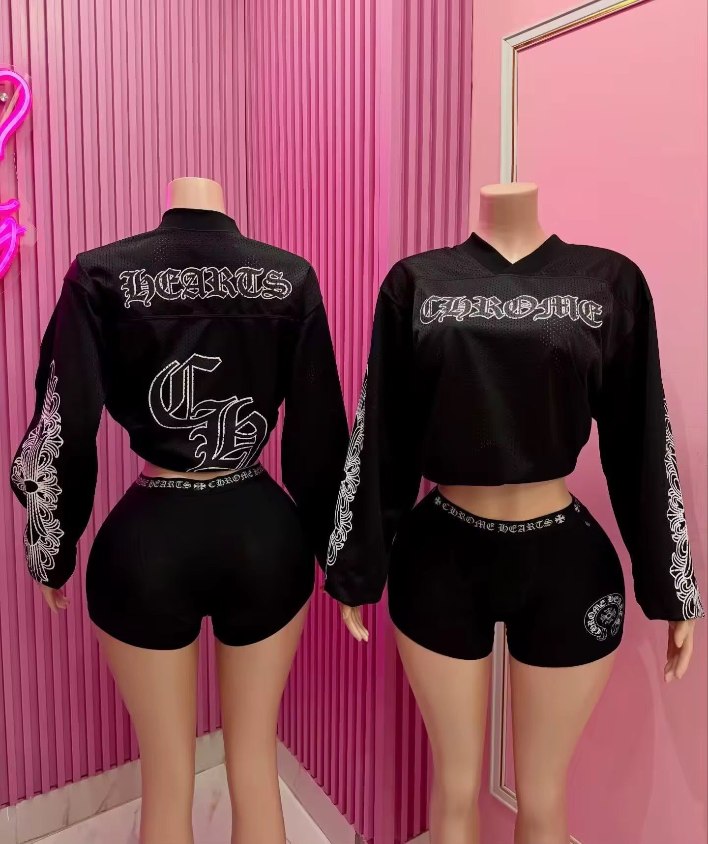Chrome 🖤’s Jersey Set