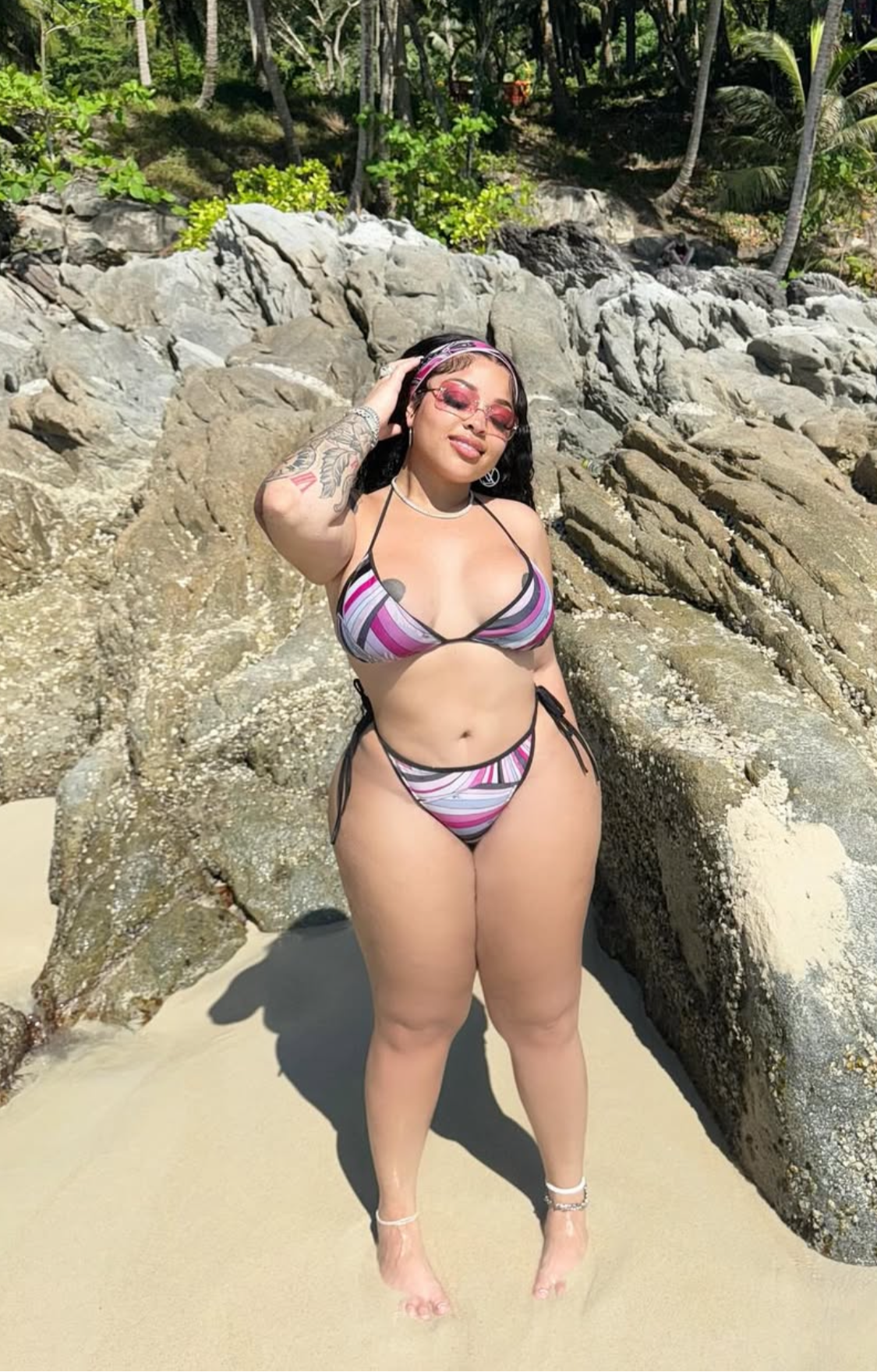 Pucci 2Pc Swim With HEADSCARF