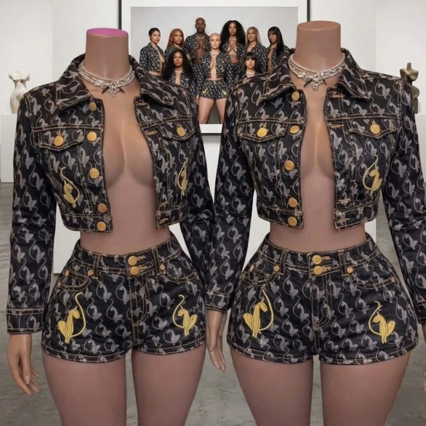Black Babe Phatt Set