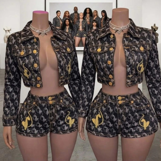 Black Babe Phatt Set