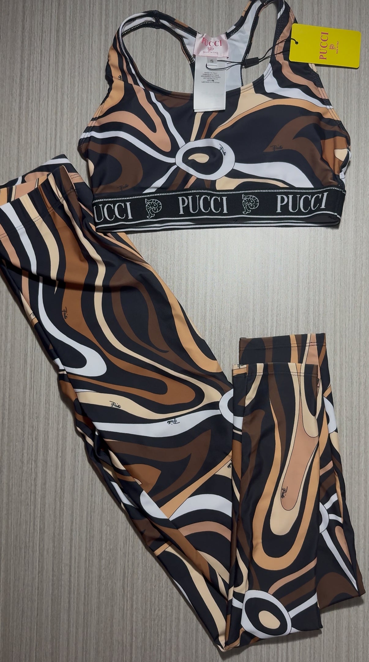 Pucci Brown 3pc Set