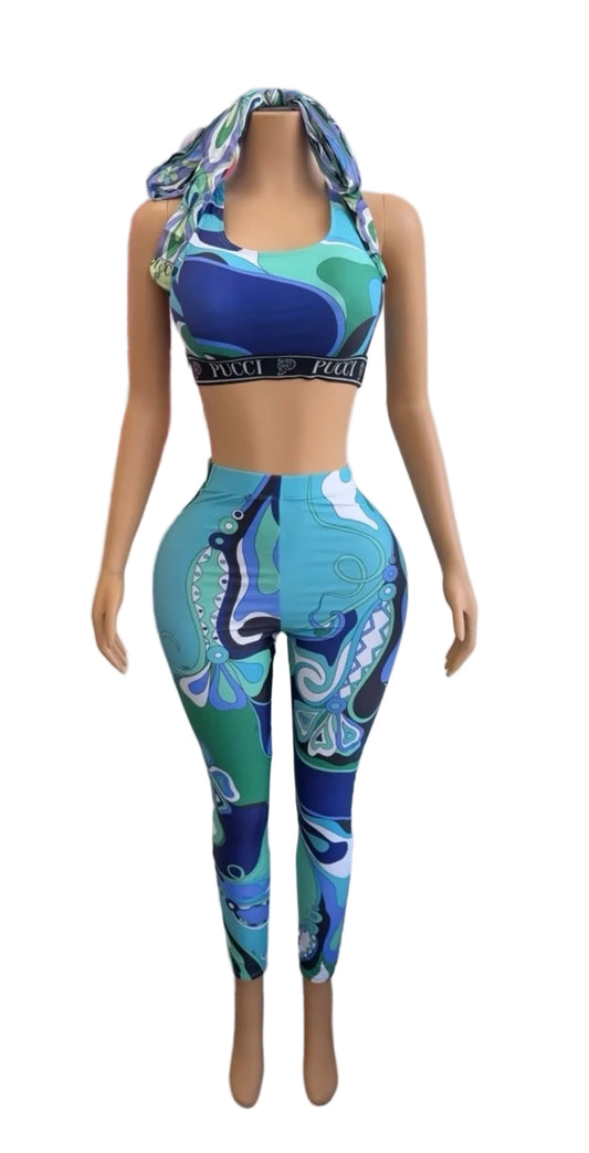 Pucci Aqua Set